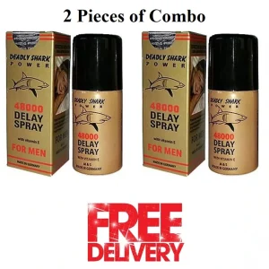 2-Pieces-of-Combo-Deadly-Shark-48000-Delay-Spray-for-Men-with-Vitamin-E-45ml