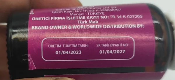 Gold Q7 Drops For Lady ,expired date