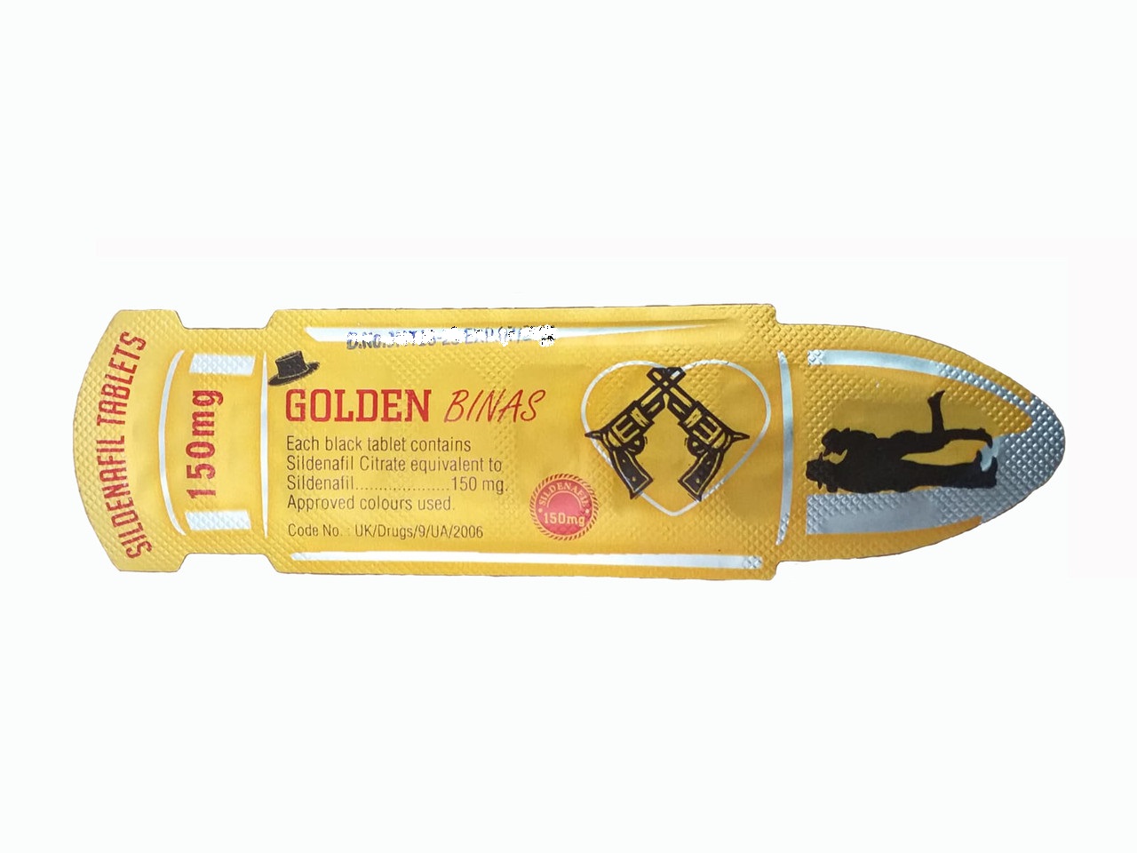 Golden Binas Sildenafil 150mg