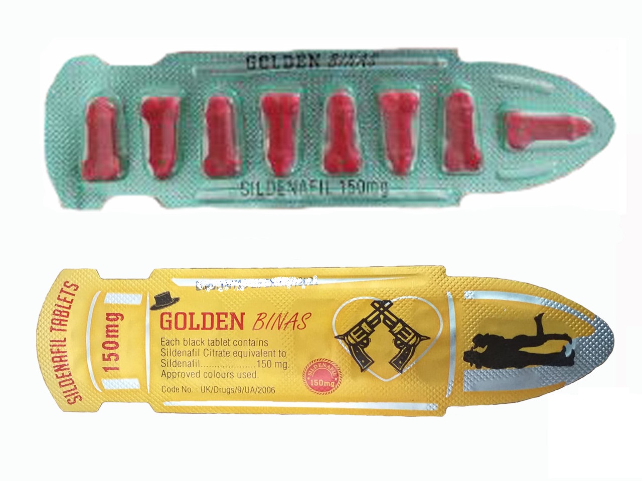 Golden Binas Sildenafil 150mg - Image 2